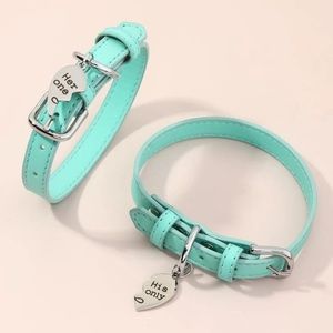 His only her only dog collar